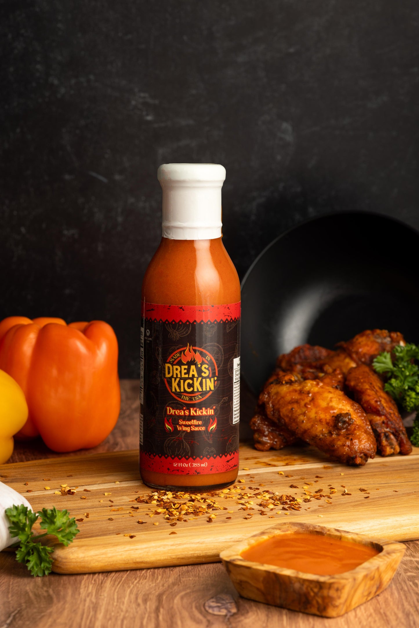 Drea's Kickin' Sweetfire Wing Sauce