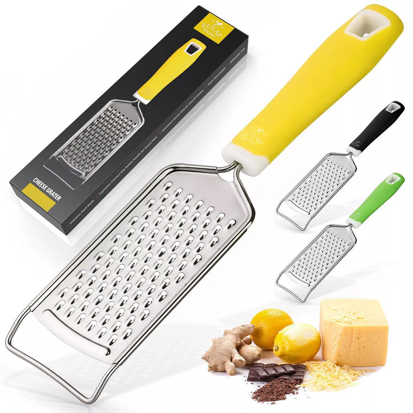 Stainless-Steel Handheld Cheese Grater