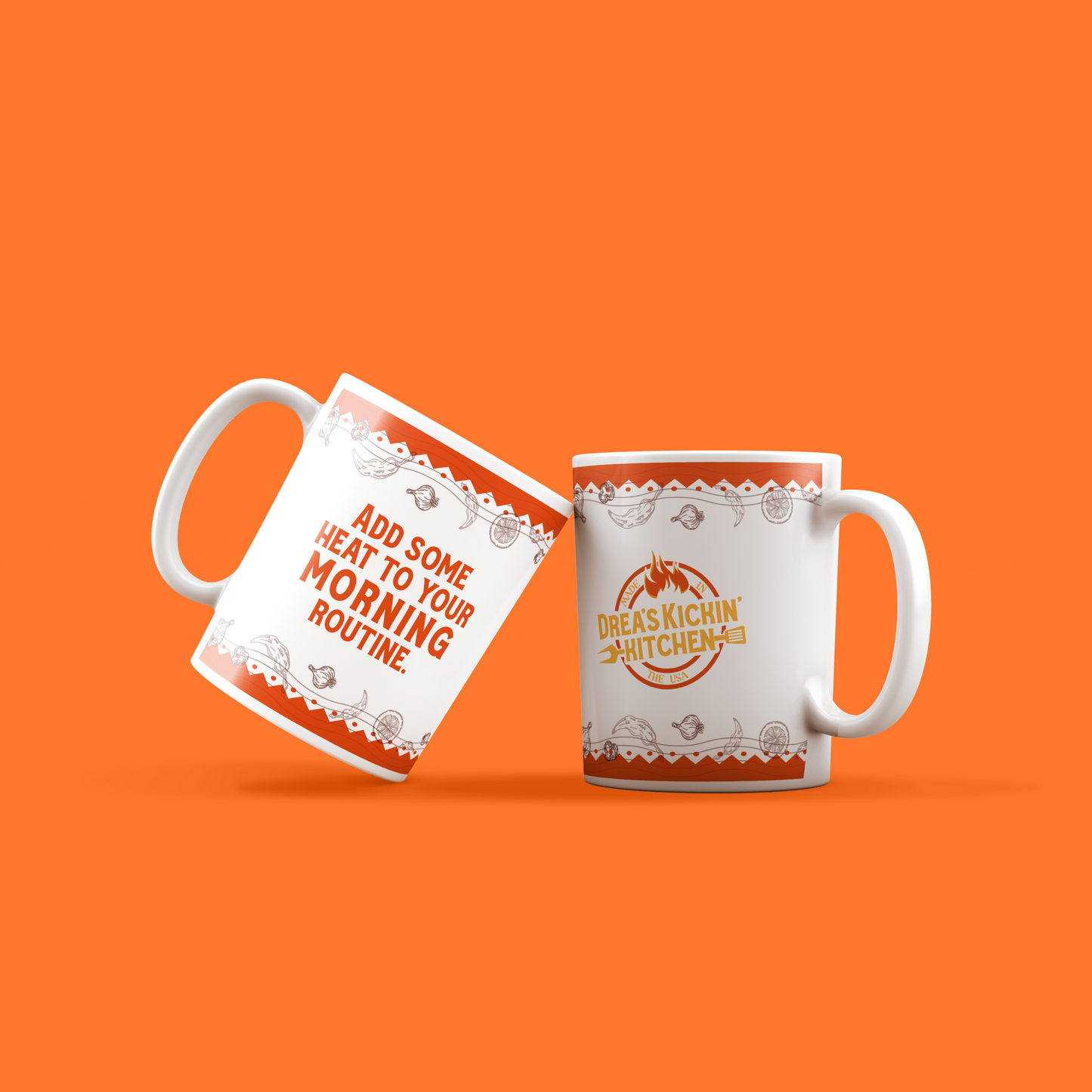 Drea's Kickin' Kitchen Signature Coffee Mug