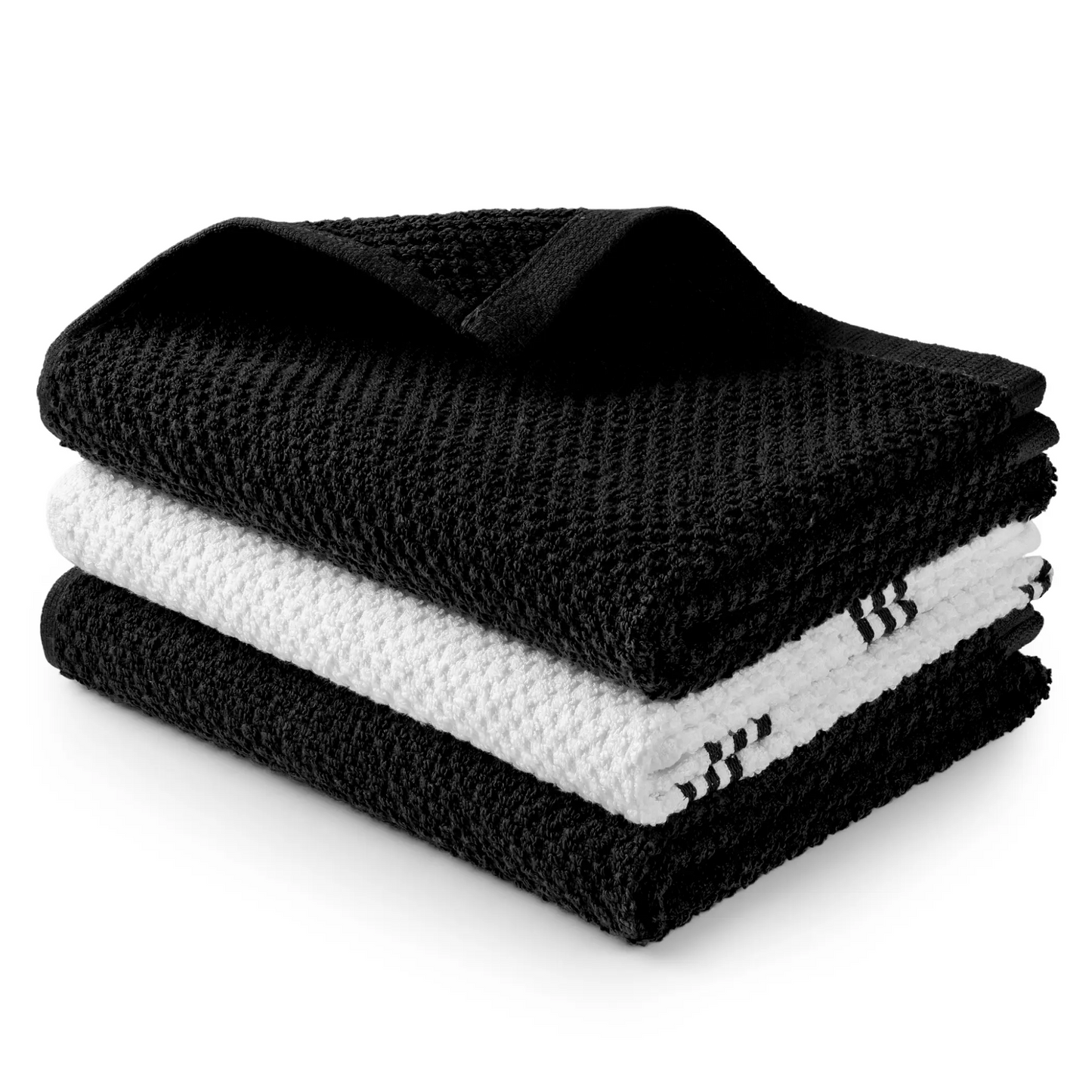 Zulay Kitchen 3 pc Dish Towels