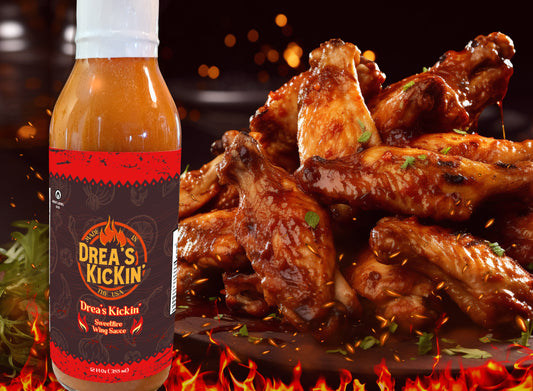 Drea's Kickin' Sweetfire Wing Sauce