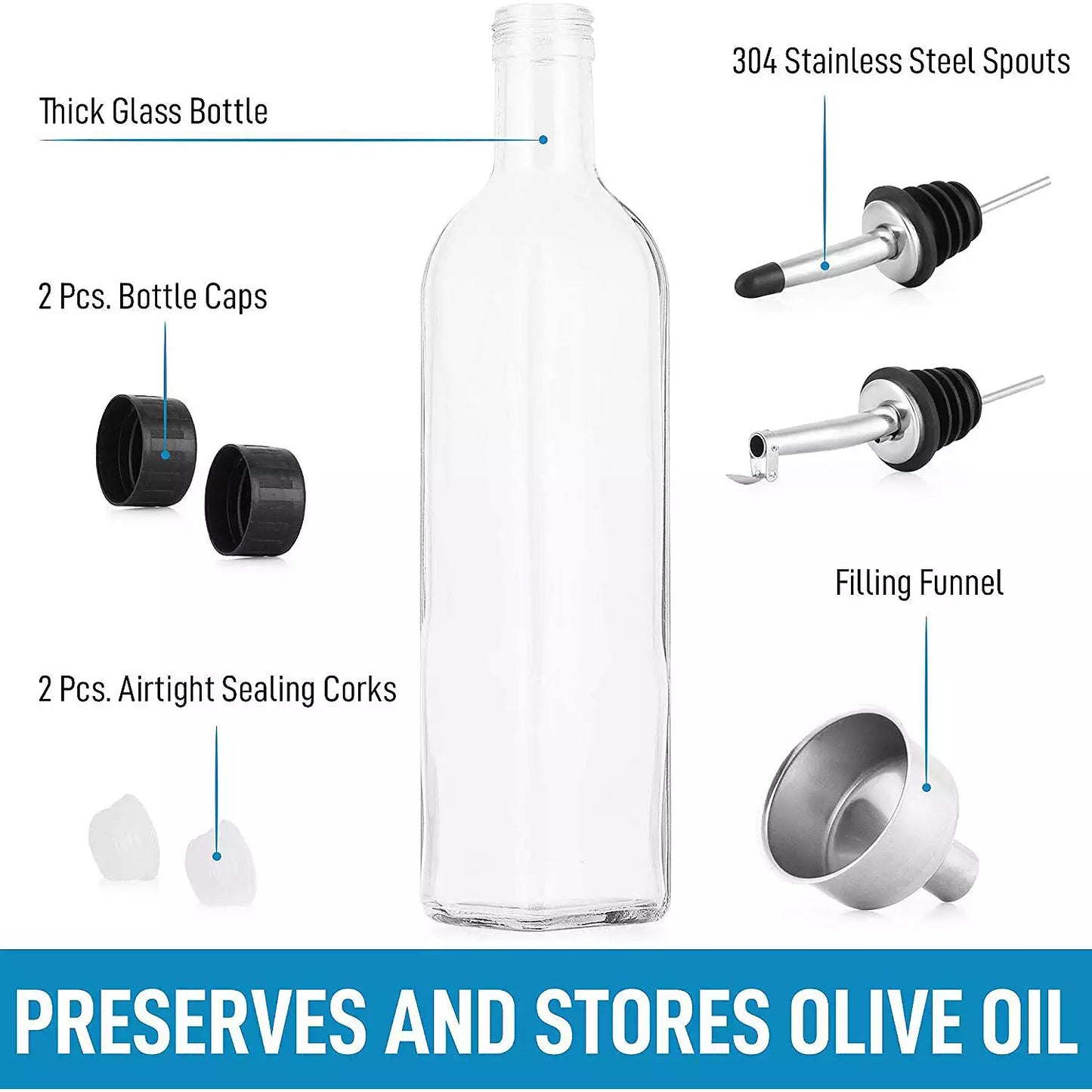 Olive Oil Dispenser Bottle