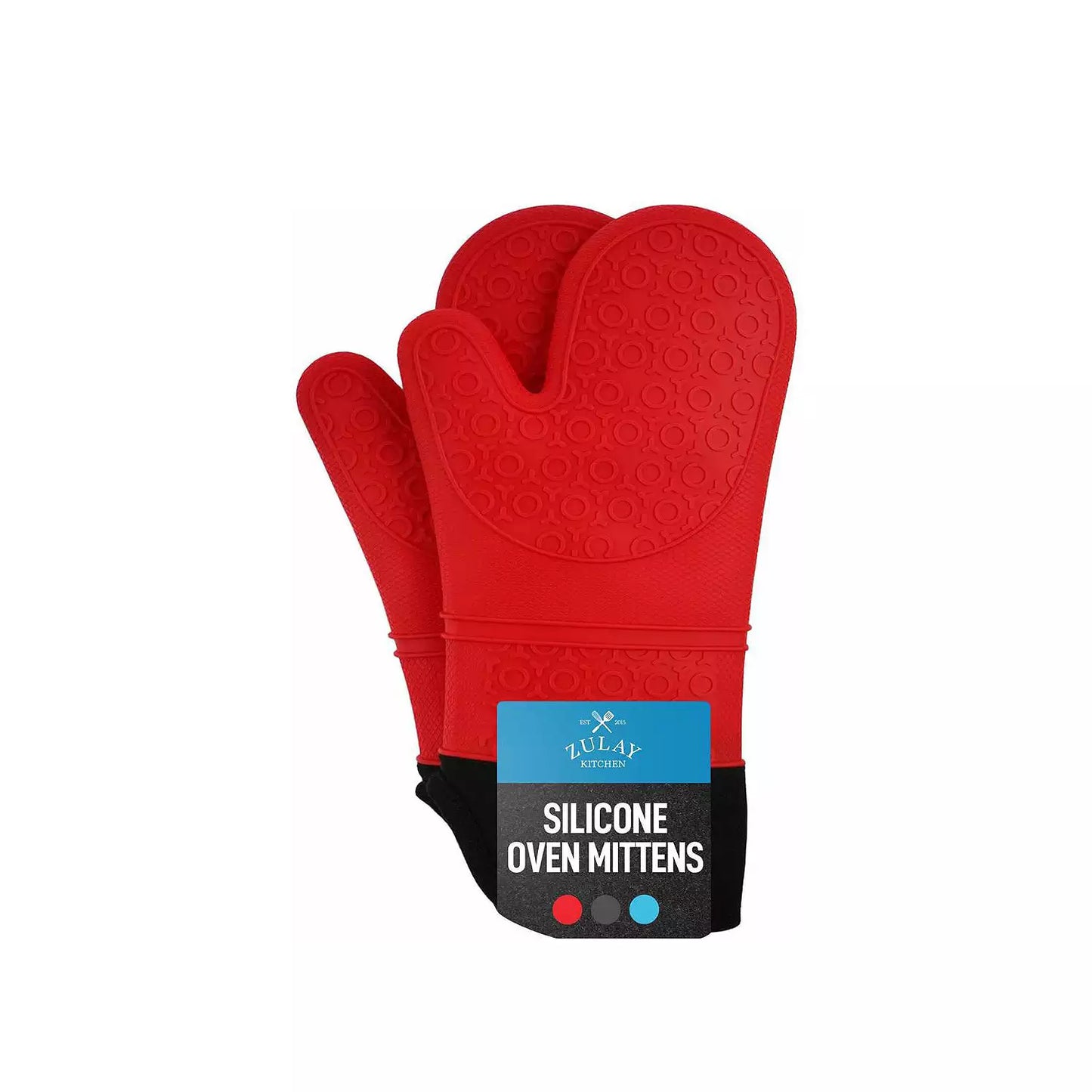 Silicone Heat-Resistant Oven Mitts