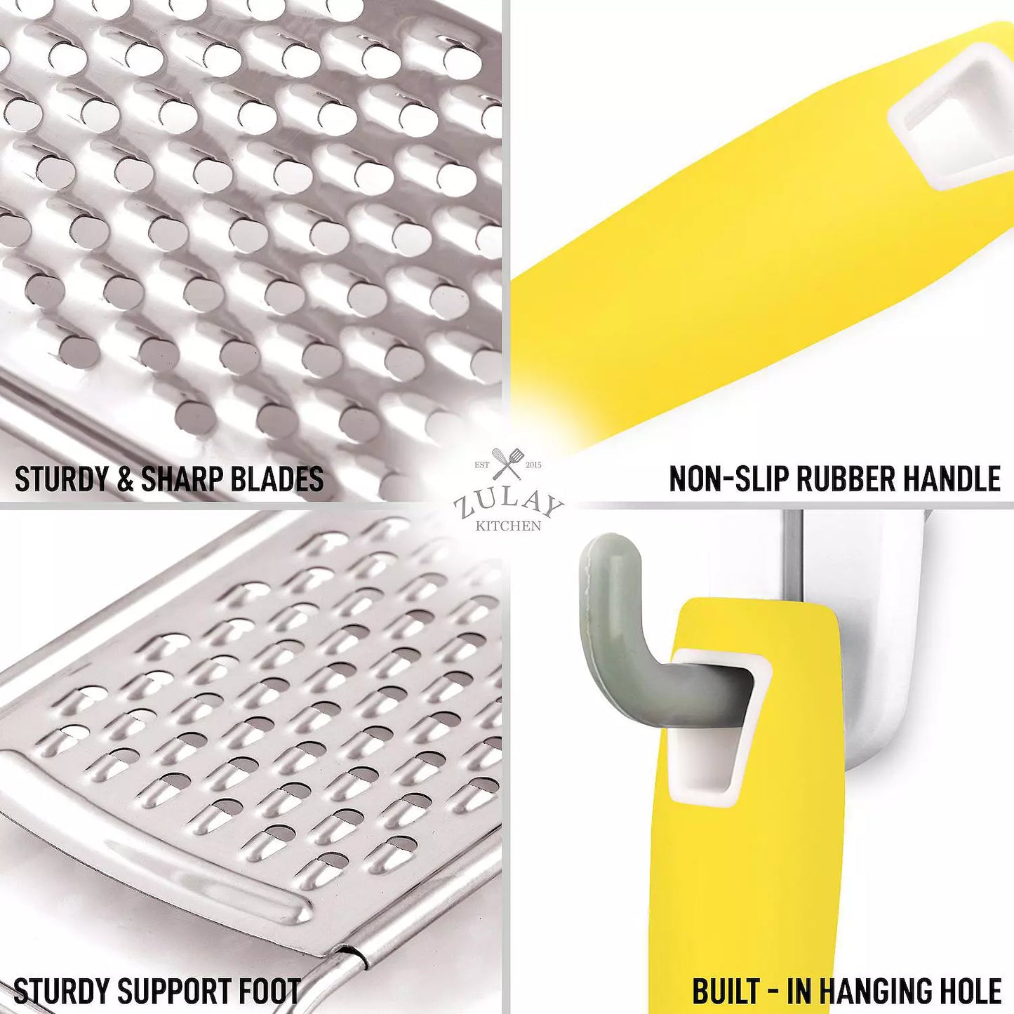 Stainless-Steel Handheld Cheese Grater